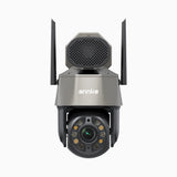 WZ520 - 3K PTZ WiFi Outdoor Security Camera, 20X Optical Zoom, Smart Dual Light Night Vision, AI Human Detection, 270° Pan & 90° Tilt, Two-Way Audio, Cloud & Max. 128 GB Local Storage, Works with Alexa