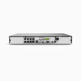 NRP812 - 12MP 8 Channel H.265+ PoE NVR, Max 160 Mbps Outgoing Bandwidth, 2CH 12MP Decoding Capability, Supports IPC with Human & Vehicle, Perimeter Detection, Dual Hard Drive Bays